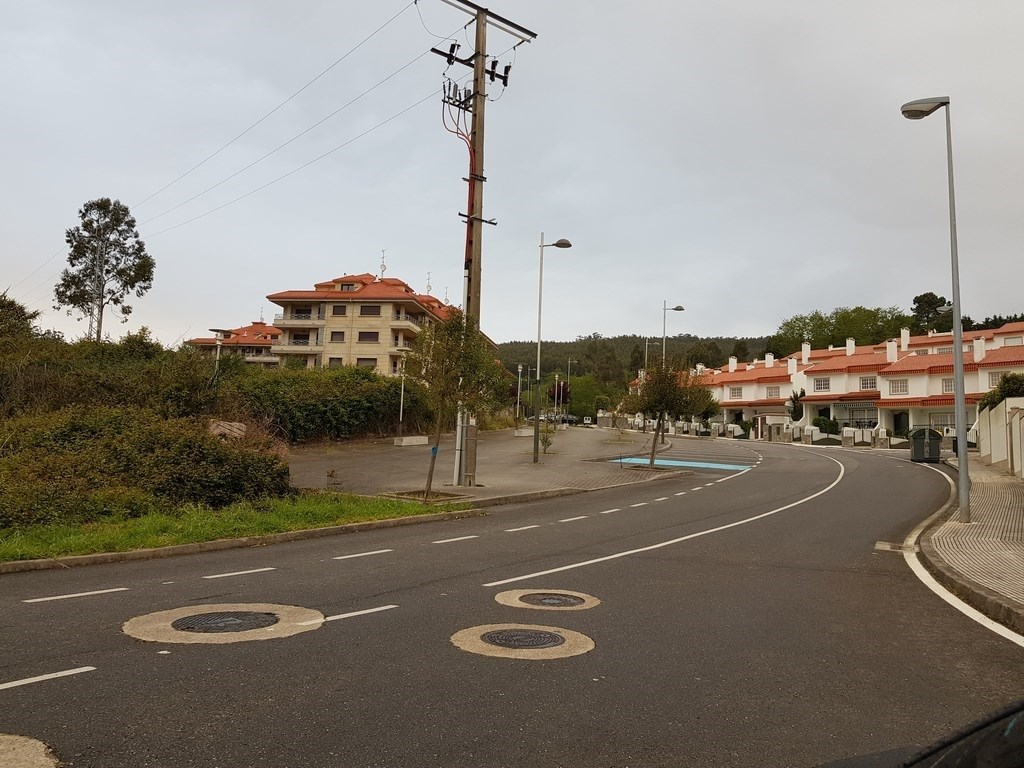 Finca-Grundstück in Sanxenxo mit Meerblick...