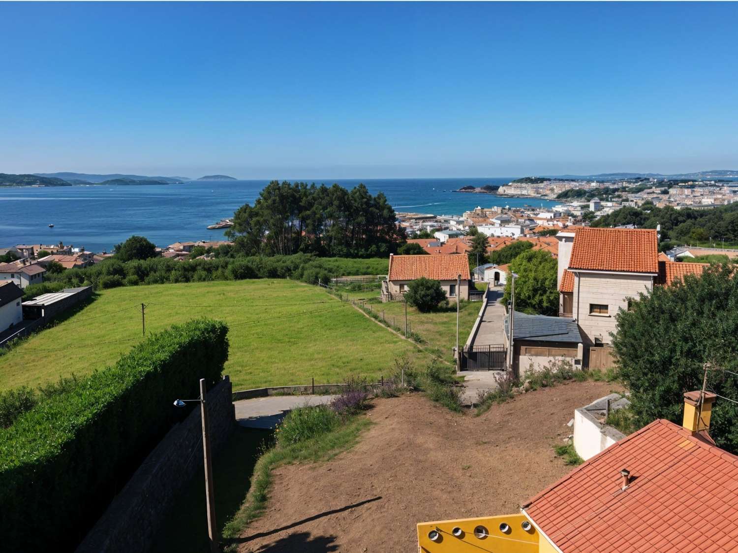 Sanxenxo: A7220: Baugrundstück, auf städtischem Grundstück, schöne Aussicht