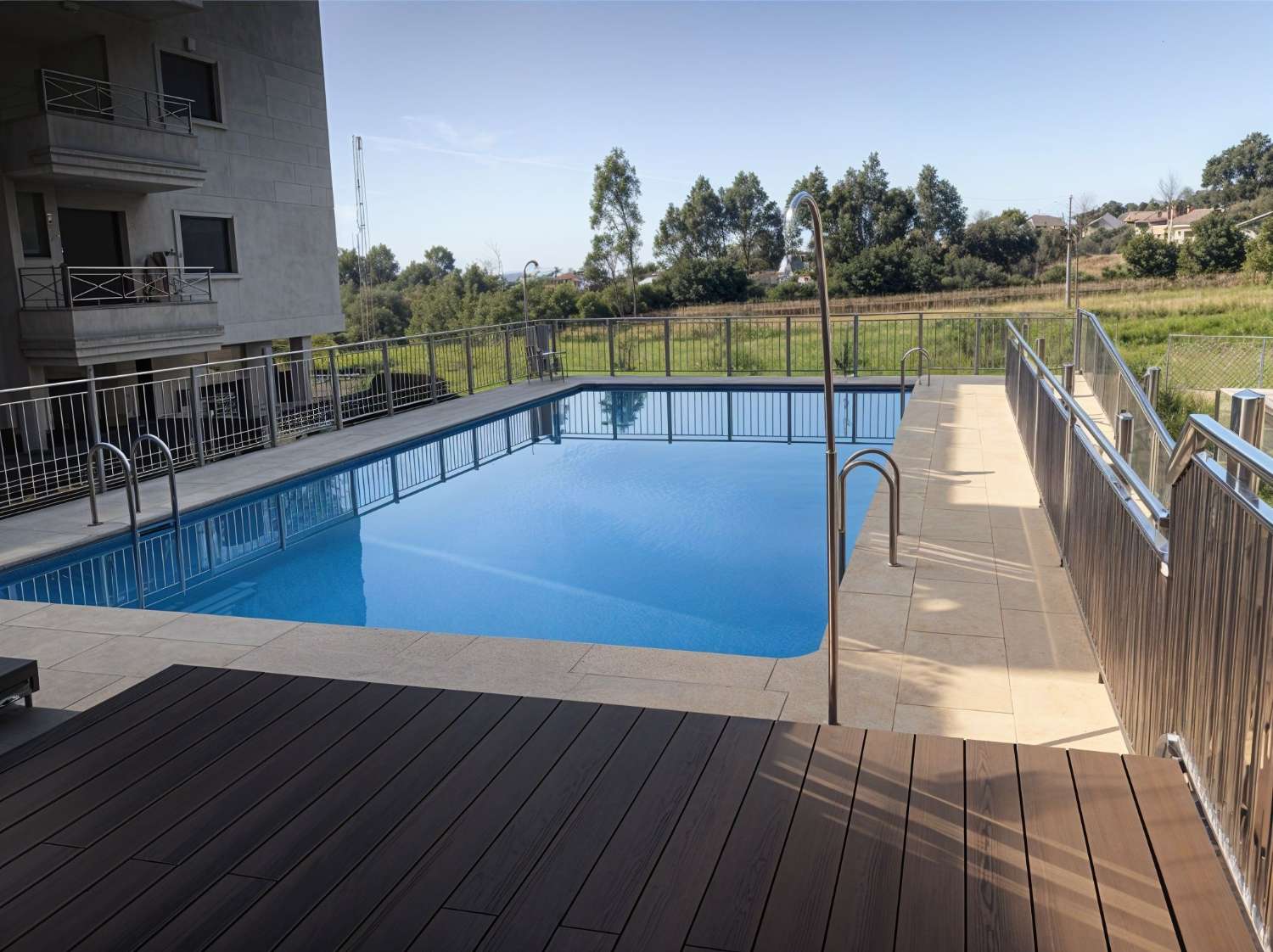 Sanxenxo : A7227 : Appartement avec terrasse dans l’urbanisation avec piscine....